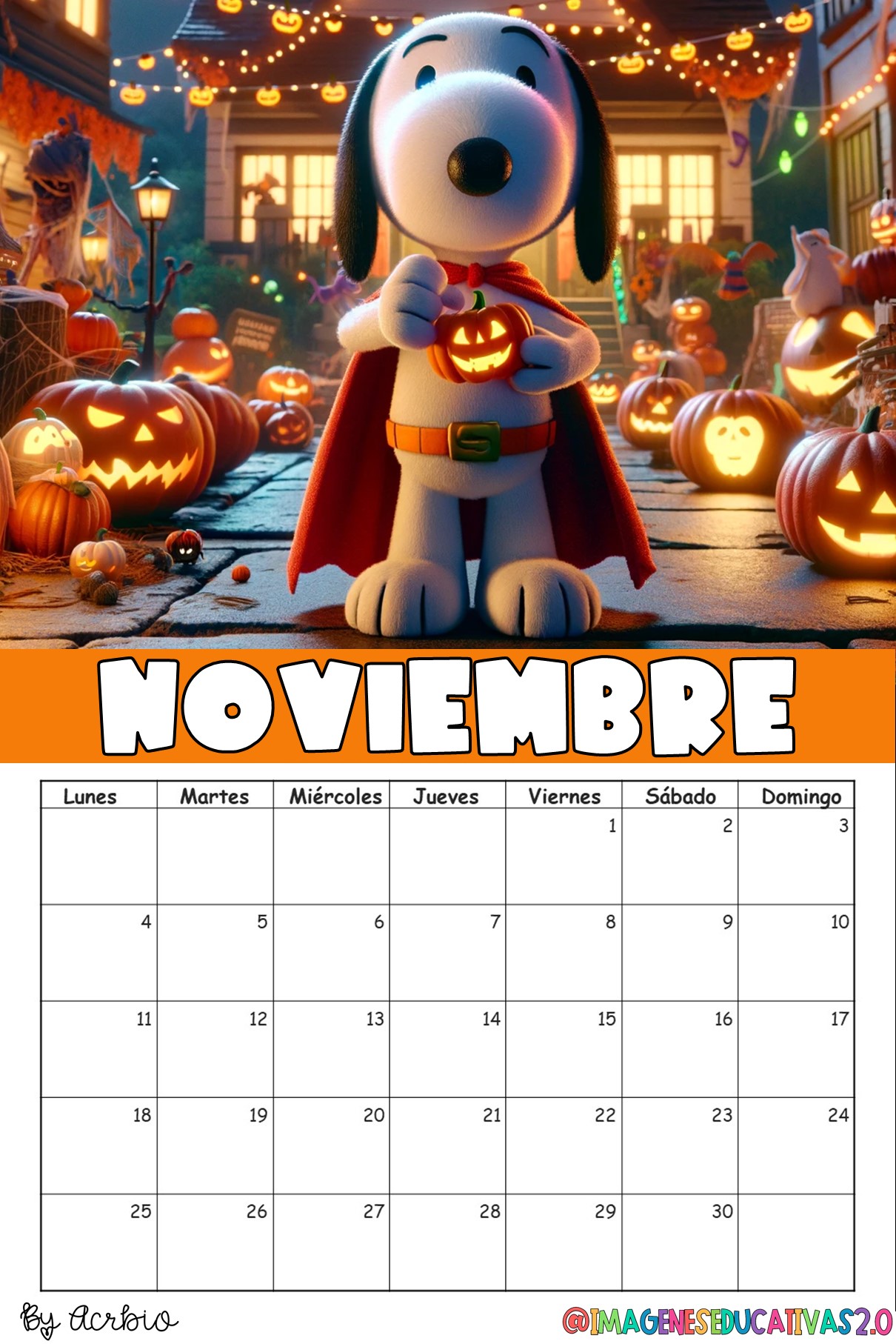 Calendario Tem Tico Para Rellenar Snoopy Imagenes Educativas